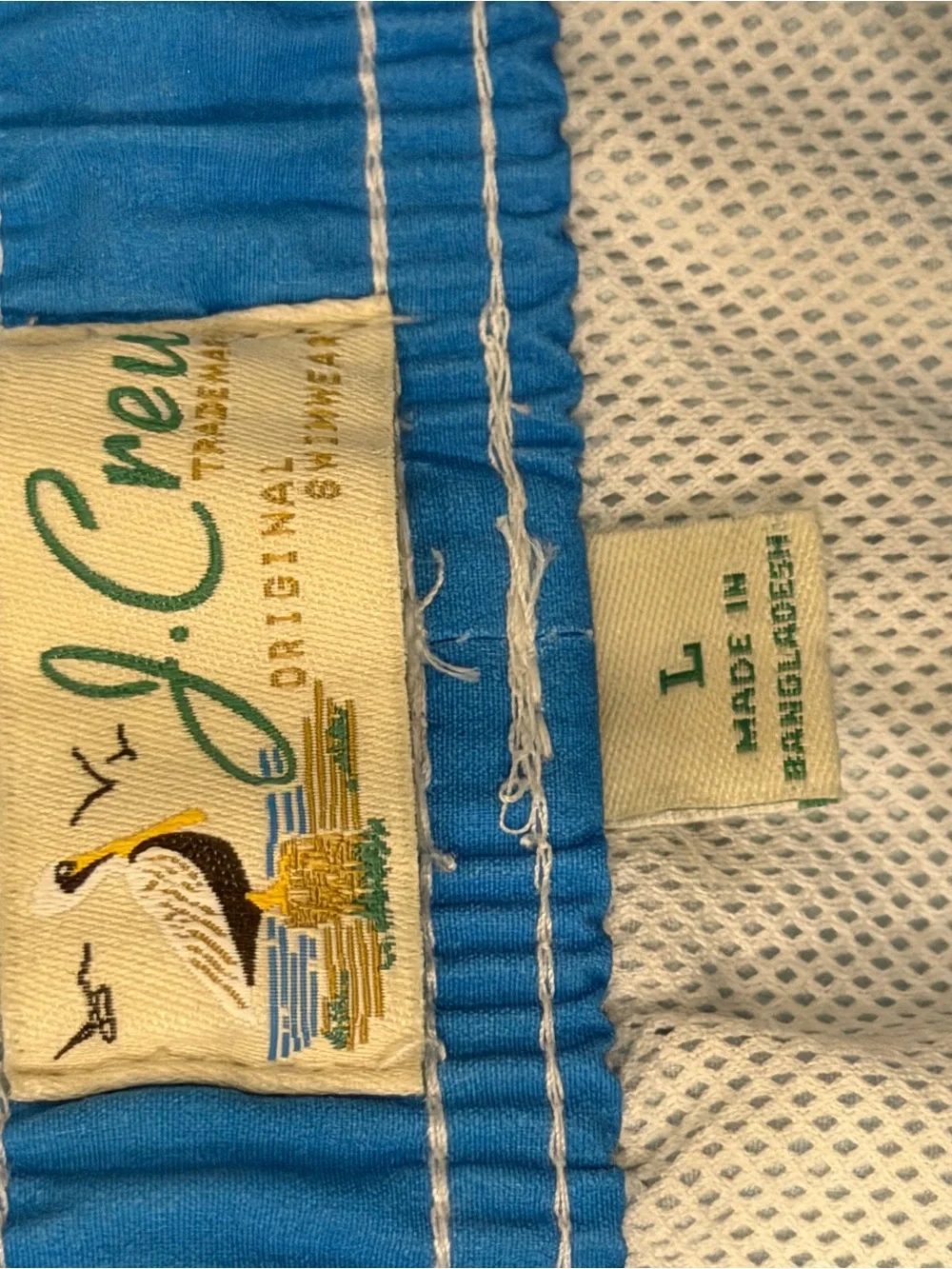 J. Crew vibrant sailboat